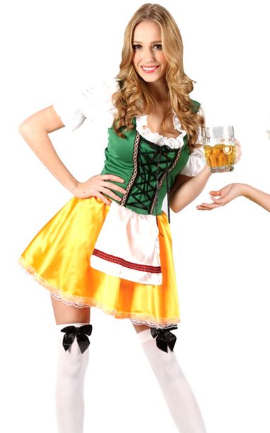 F1578 Sexy Beer Girl Costume