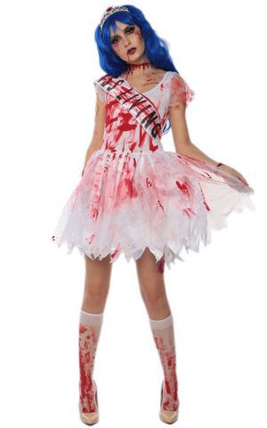 F1710 halloween zombie fancy cosplay costume