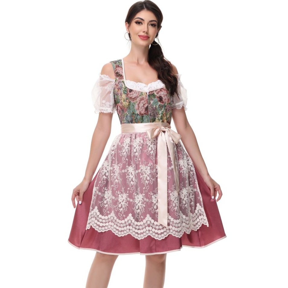 Womens German Oktoberfest Costume for Traditional Bavarian Carnival Halloween